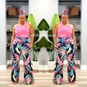 St. Lucia High Waist Palazzo Pants